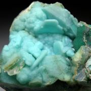 Chrysocolla ps. Malachite ps. Azurite