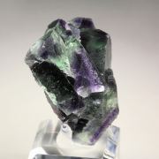 FLUORITE with PHANTOMS, PYRITE