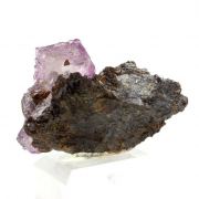 Fluorite + Sphalerite.