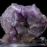 Stepped Purple Fluorite