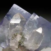 Fluorite with Quartz