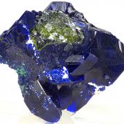 Volborthite, azurite EXTREMELY RARE