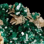 Dioptase with Cerussite