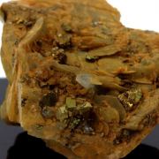 Siderite, Pyrite.