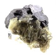 Baryte + Galena.