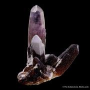 Amethyst with Quartz secondary growths