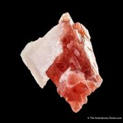 Rhodochrosite with Feldspar