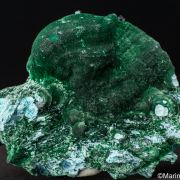 Cuprite on Malachite with Chrysocolla