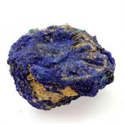 Chessylite ( Azurite ) + Cuprite.