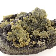 Sphalerite + Siderite.