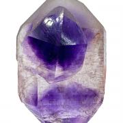 Quartz var. hourglass amethyst