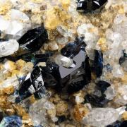 gemmy LAZULITE, SIDERITE