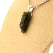 Raw Diopside Necklace. 12.98 ct.