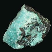 Dioptase with Quartz