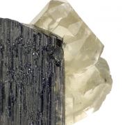 Tourmaline, quartz