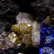 Chlorargyrite, Cerussite, Azurite