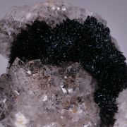 GOETHITE on QUARTZ - Morocco