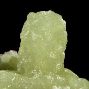 Prehnite finger cast after Anhydrite with Calcite