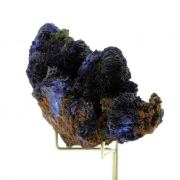 Azurite + Olivenite.