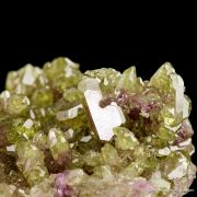 Vesuvianite on Manganoan Vesuvianite