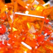 Wulfenite with Mimetite