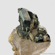 Cavernous Hematite on Quartz