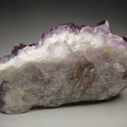 QUARTZ var. AMETHYST with HEMATITE inclusions