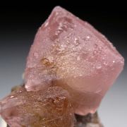 Fluorite on Muscovite