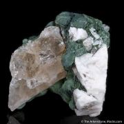 Gormanite with Albite and Quartz