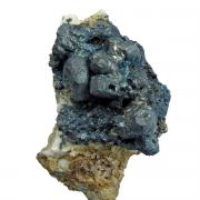 Stephanite on Acanthite