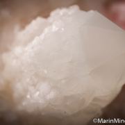 Mangano Calcite with Quartz