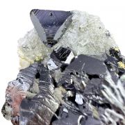 Sphalerite, galena, quartz, calcite