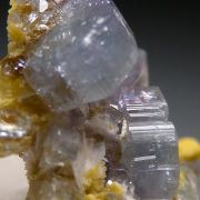 Apatite with Bertrandite