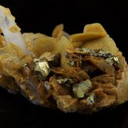 Pyrite, Siderite, Quartz.