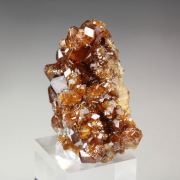 gem GARNET var. HESSONITE, CLINOCHLORE