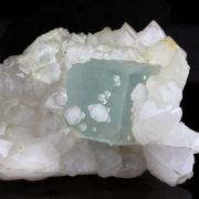 Fluorite + Quartz.