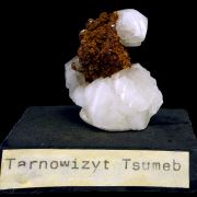 Aragonite var. tarnowitzite, dolomite