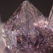 Amethyst with Goethite / Hematite - Rubeho Mountains, Kilosa District, Morogoro Region, Tanzania