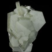 Calcite included by Hedenbergite