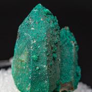 Pseudomalachite on Quartz