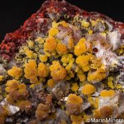 Mimetite with Calcite