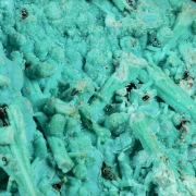 Chrysocolla ( pseudo Gypsum? )