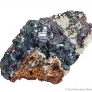 Cuprite with Dolomite