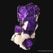 Fluorite with Calcite