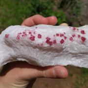 SPINEL on CALCITE - Vietnam