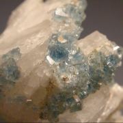 Fluorapatite & Muscovite on Albite