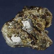 Andradite garnet with Quartz