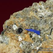 Rare Fluornatromicrolite (type locality) with Muscovite, Albite, and Schorl