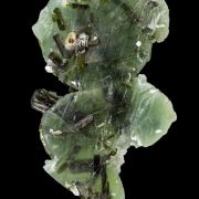 Prehnite on Epidote