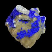 Cerussite, azurite